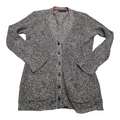 Sueter Ralph Lauren Mediana M Con Botones Gris Jaspeado