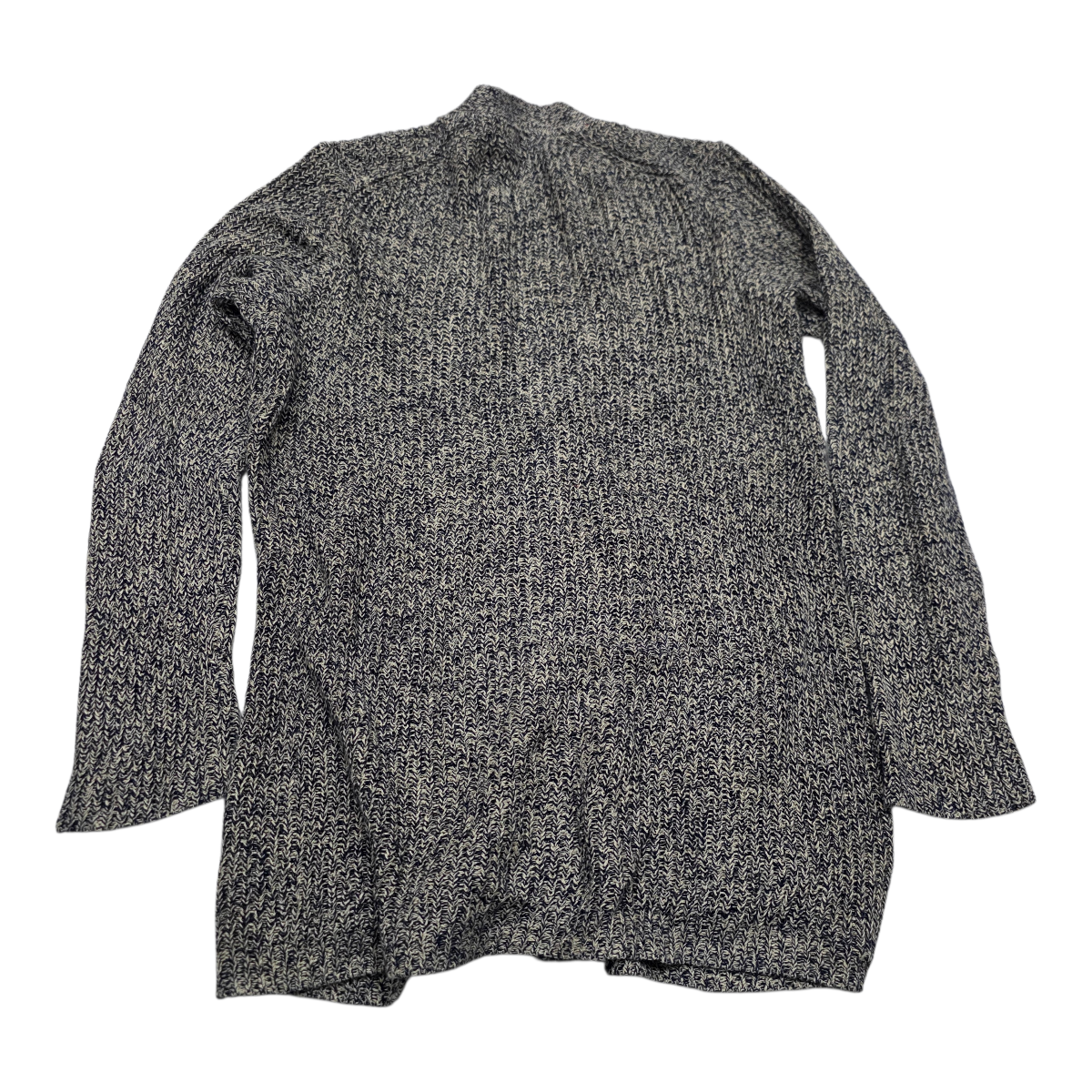 Sueter Ralph Lauren Mediana M Con Botones Gris Jaspeado