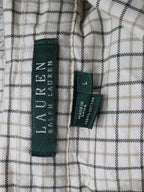 Camisa Ralph Lauren Grande L Beige Cuadros