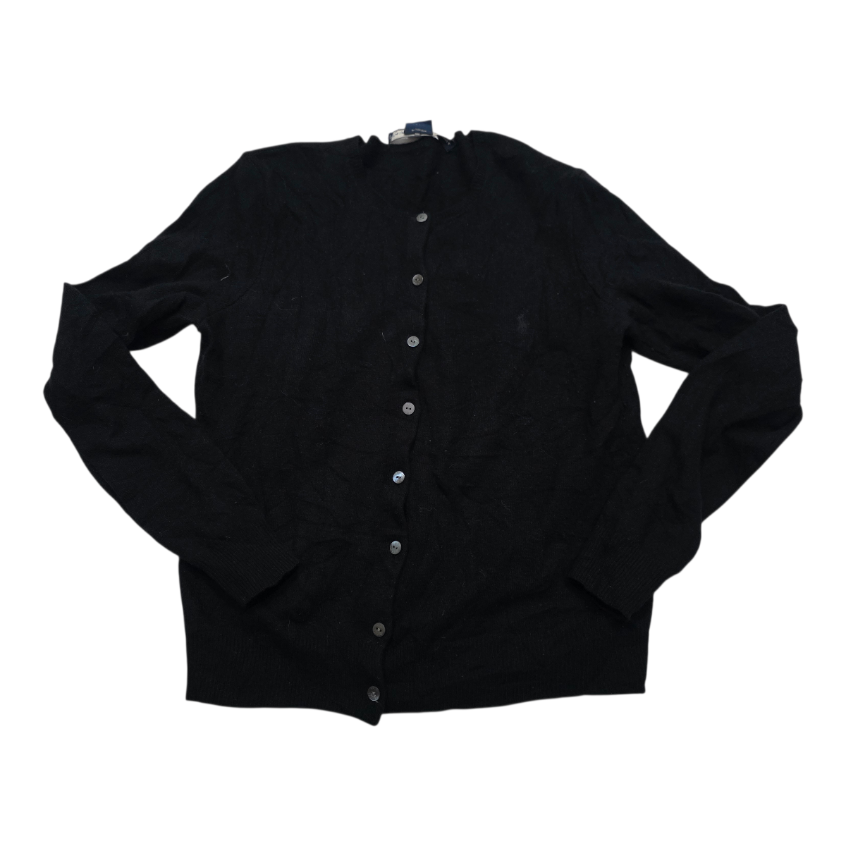 Sueter Ralph Lauren Sport De Lana Grande L Negra Con Botones