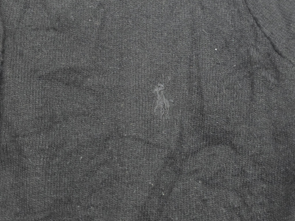 Sueter Ralph Lauren Sport De Lana Grande L Negra Con Botones