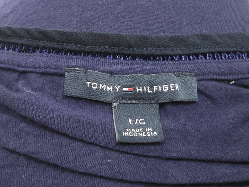 Playera Tommy Hilfiger Grande L Manga Corta Cuello Redondo