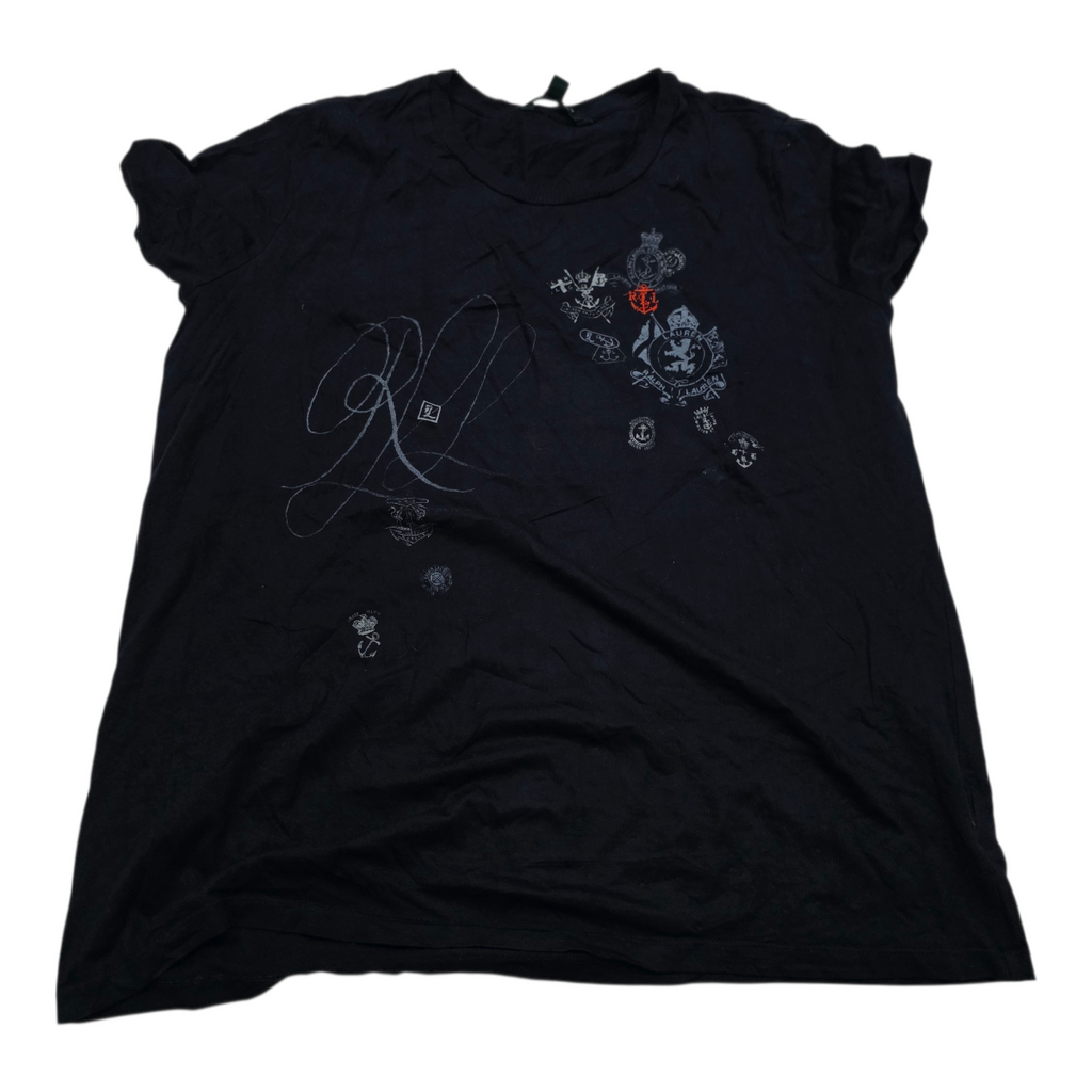 Playera Ralph Lauren Xgrande Xl Manga Corta Azul Marino
