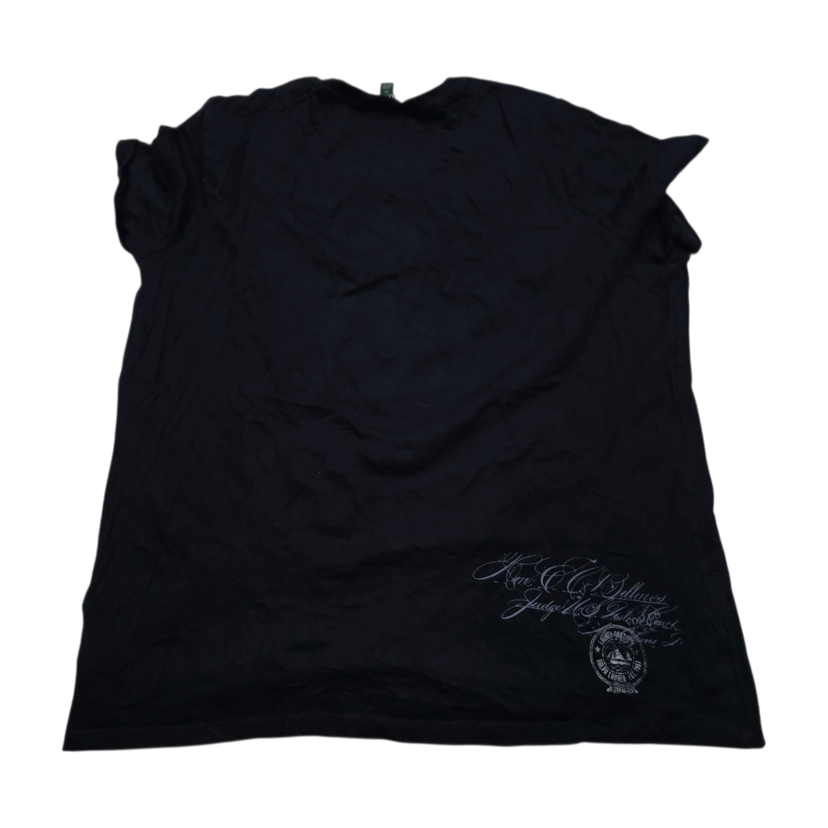 Playera Ralph Lauren Xgrande Xl Manga Corta Azul Marino