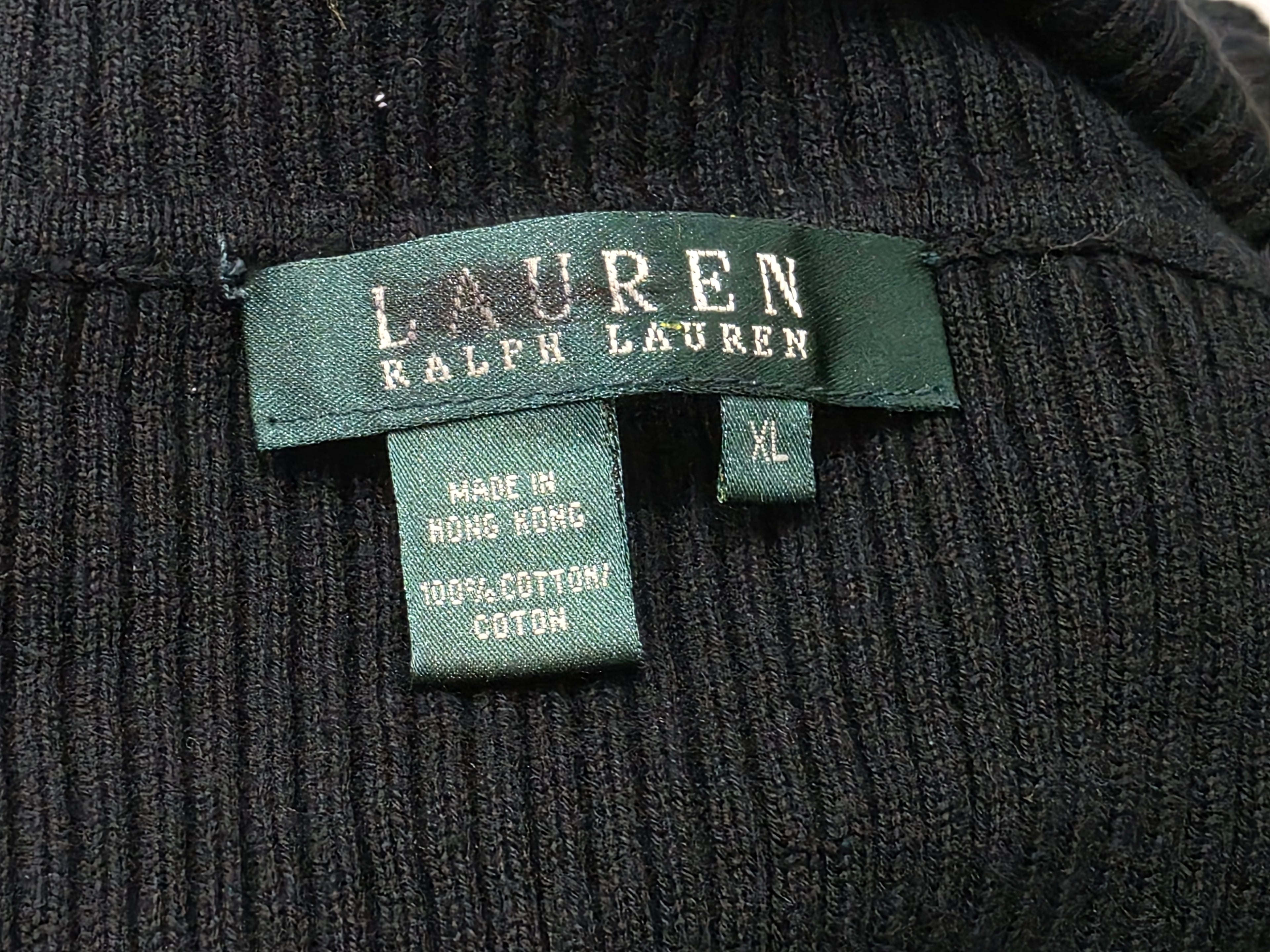 Playera Ralph Lauren Xgrande Xl Negro