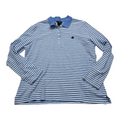 Playera Brooks Brothers D Mujer Xgrande Xl Azul Claro Rayada