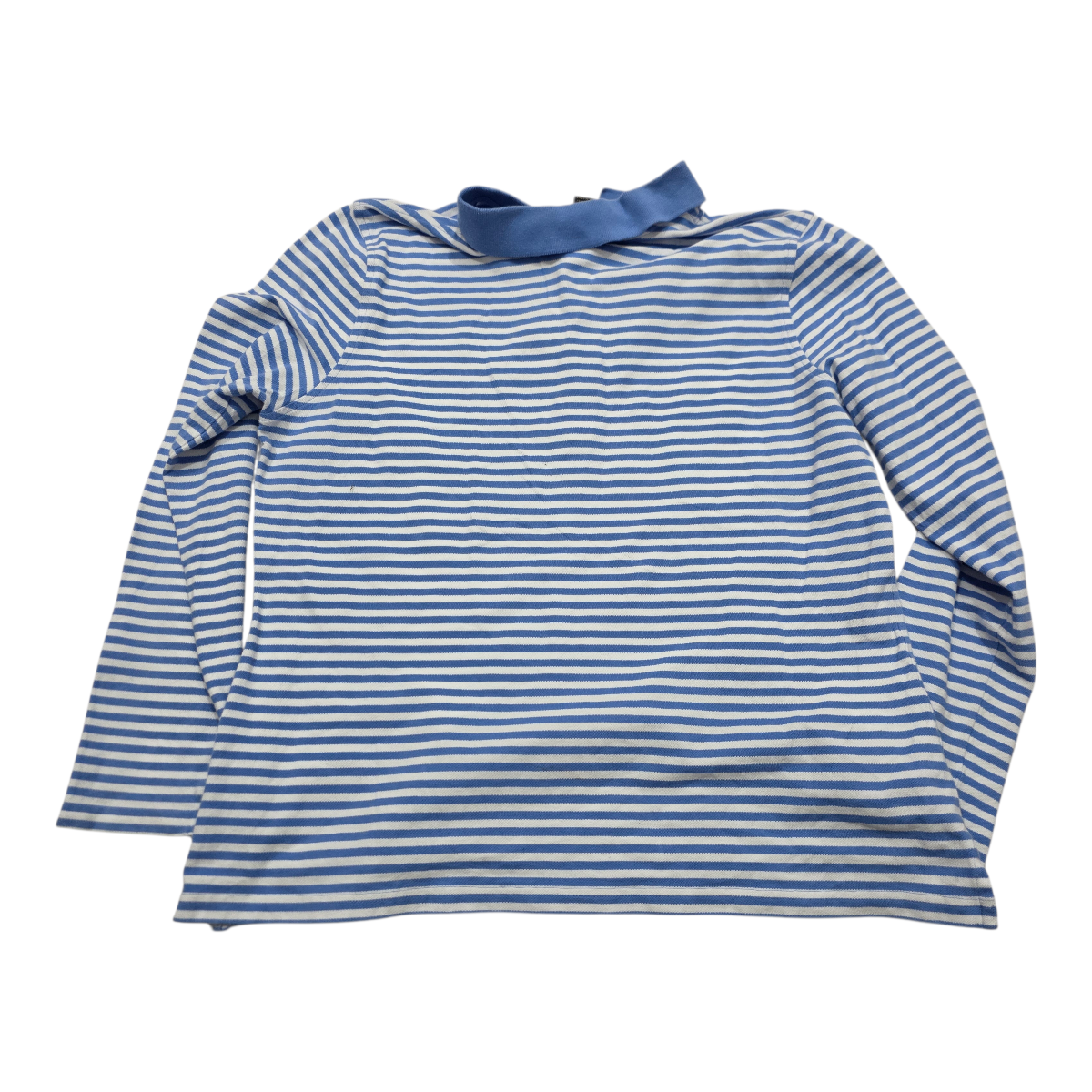 Playera Brooks Brothers D Mujer Xgrande Xl Azul Claro Rayada