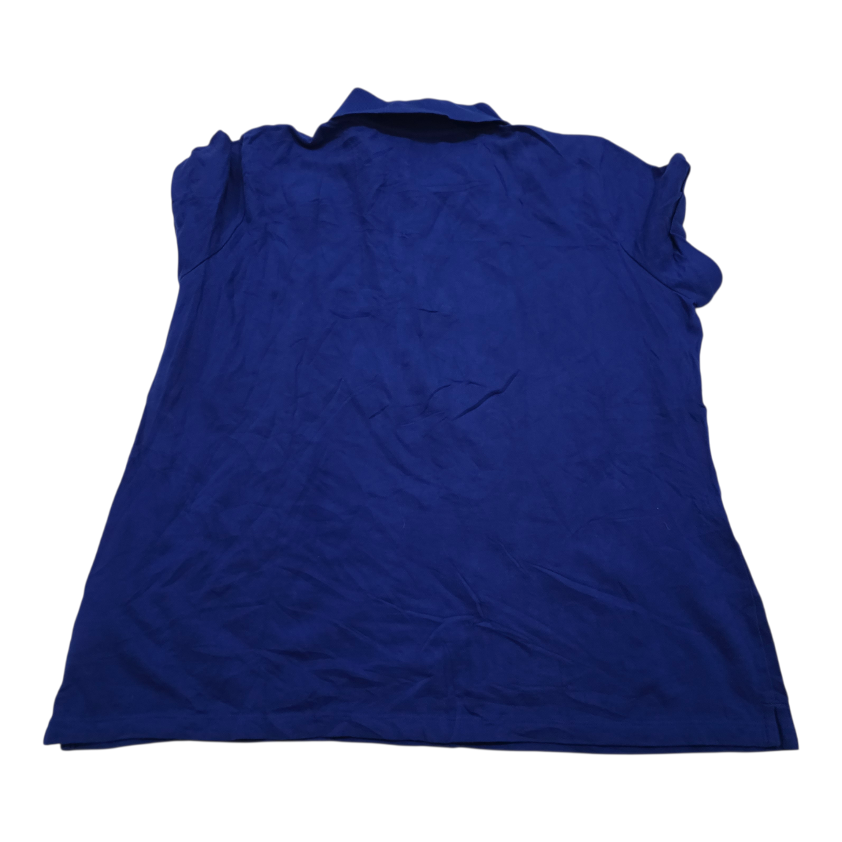 Playera Ralph Lauren Xxl Azul Con Dorado Manga Corta