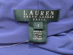 Vestido Ralph Lauren Talla 2 Azul Celeste