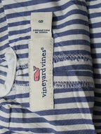 Blusa Vineyard Vines Talla 6 Rayada Sin Mangas