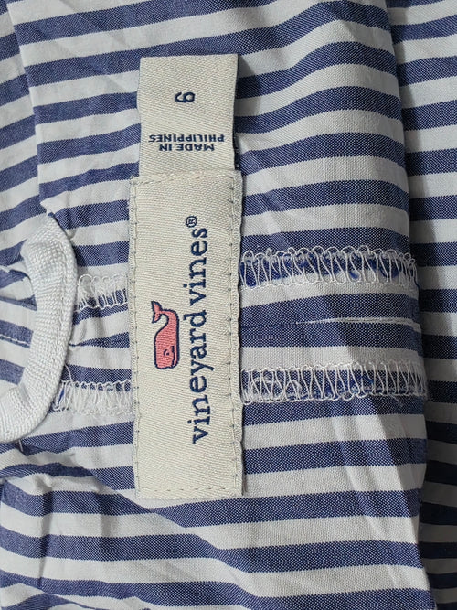 Blusa Vineyard Vines Talla 6 Rayada Sin Mangas