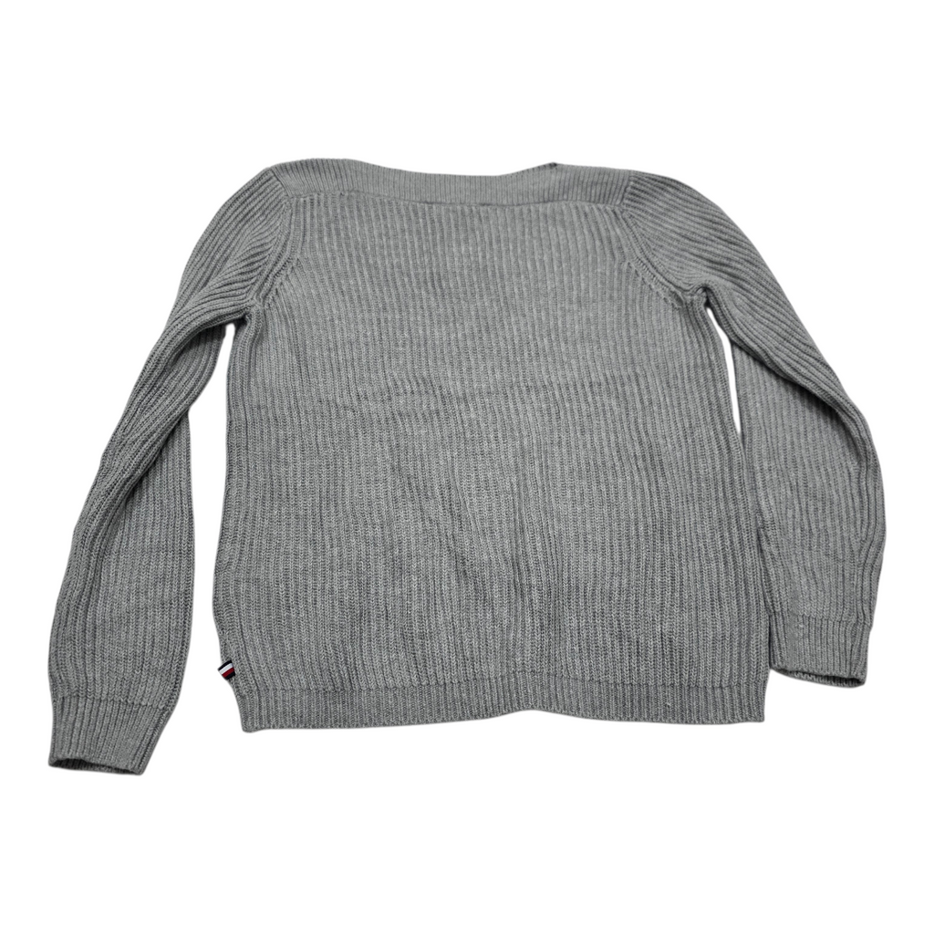 Sueter Tommy Hilfiger Mediana M Plateado De Mujer