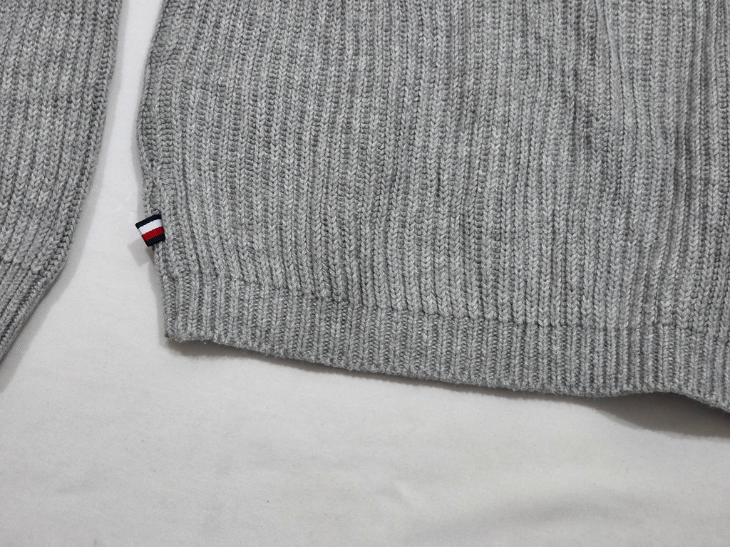 Sueter Tommy Hilfiger Mediana M Plateado De Mujer