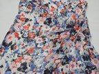 Vestido Ralph Lauren Talla 10 Azul Flores
