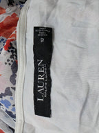 Vestido Ralph Lauren Talla 10 Azul Flores
