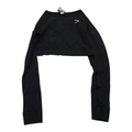 Playera Crop Top Gymshark Mediana M Negro