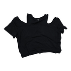 Playera Lululemon Talla 10 Color Negro Crop Top