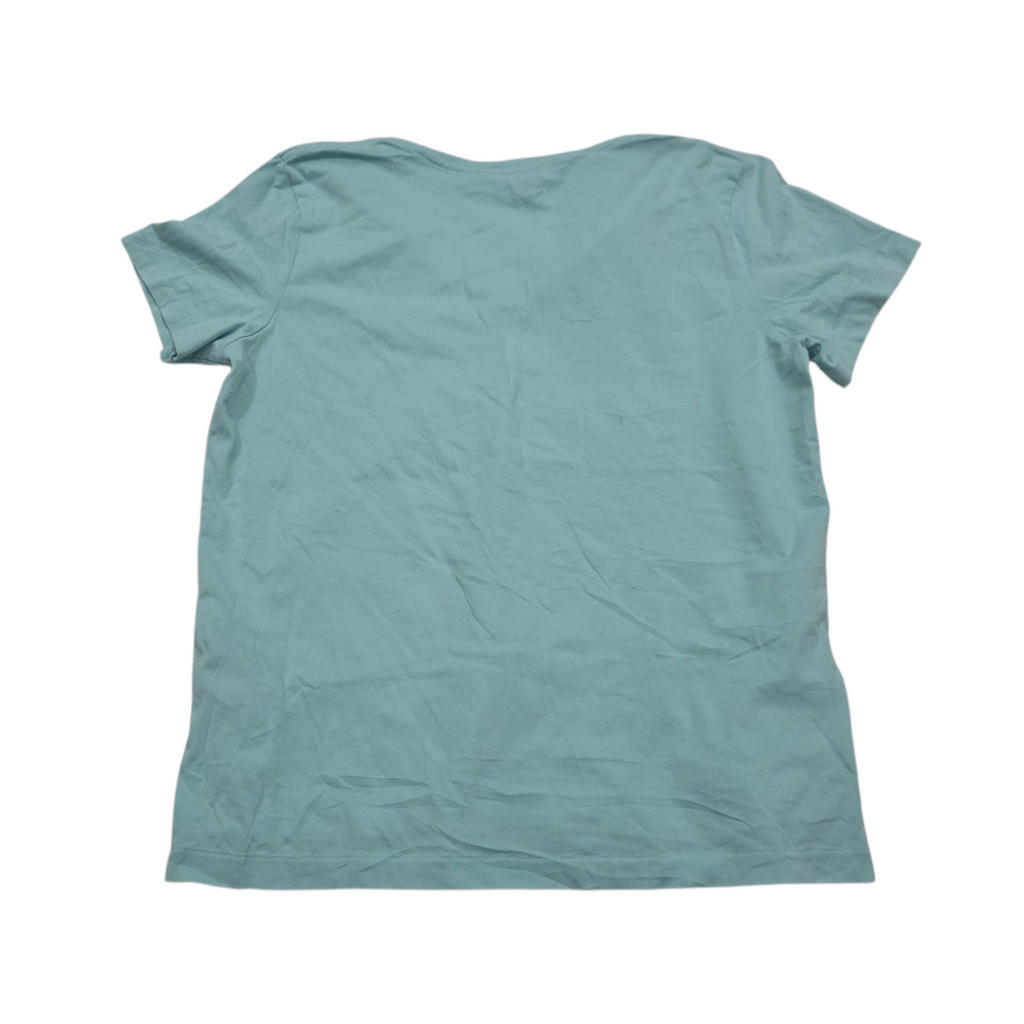 Playera Ralph Lauren Color Menta Pony Naranja