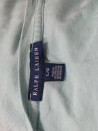 Playera Ralph Lauren Color Menta Pony Naranja