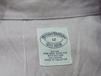 Camisa Brooks Brothers Talla 12 Morado Claro Non Iron