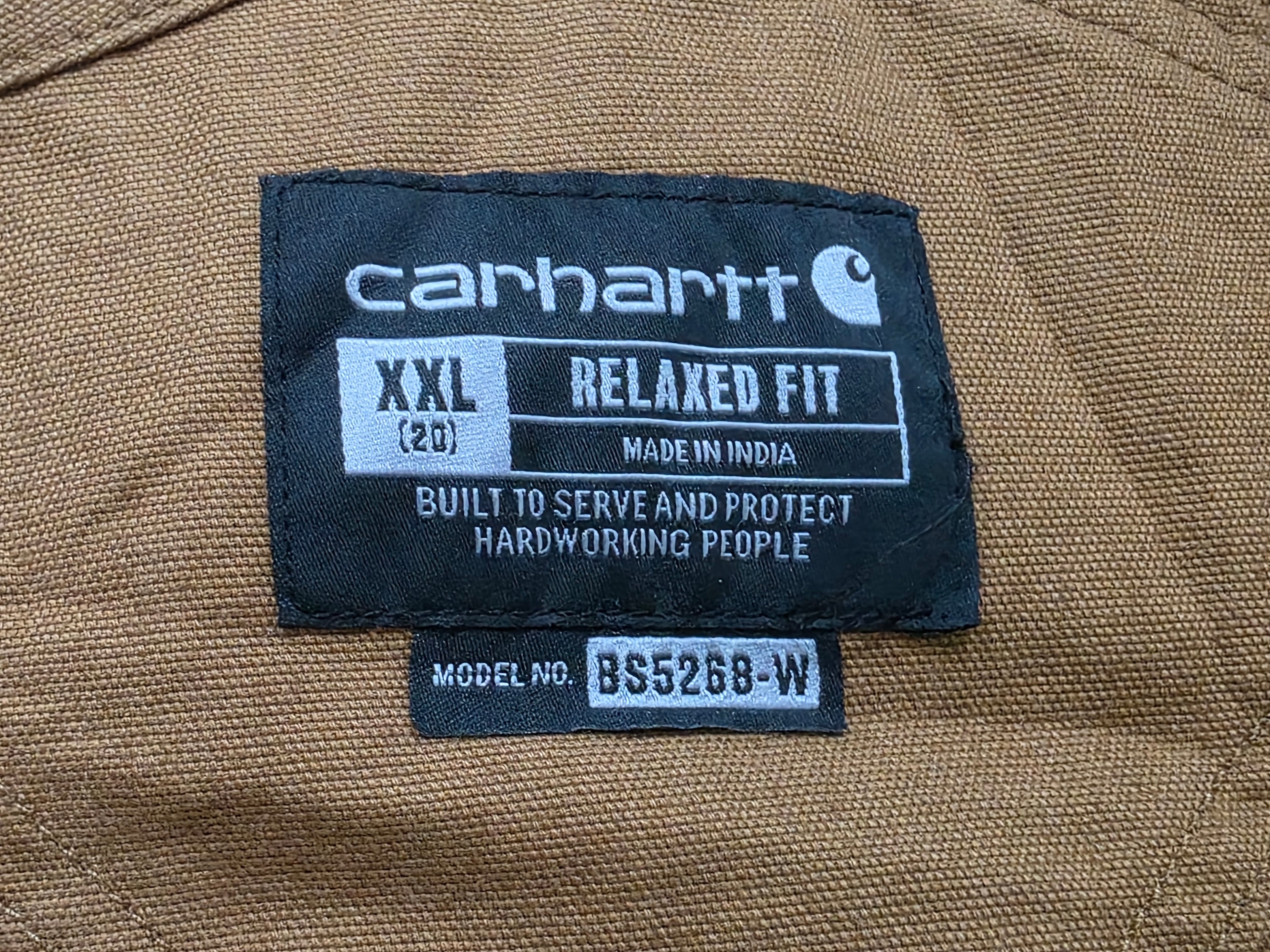 Jumper Carhart De Mujer Xxl Color Cafe Marrón Xxl