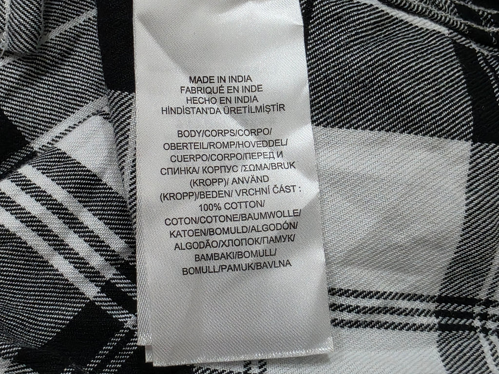 Camisa Ralph Lauren 2x Blanco Negro