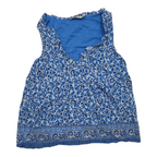 Blusa Vineyard Vines Xchico Xs Azul Flores