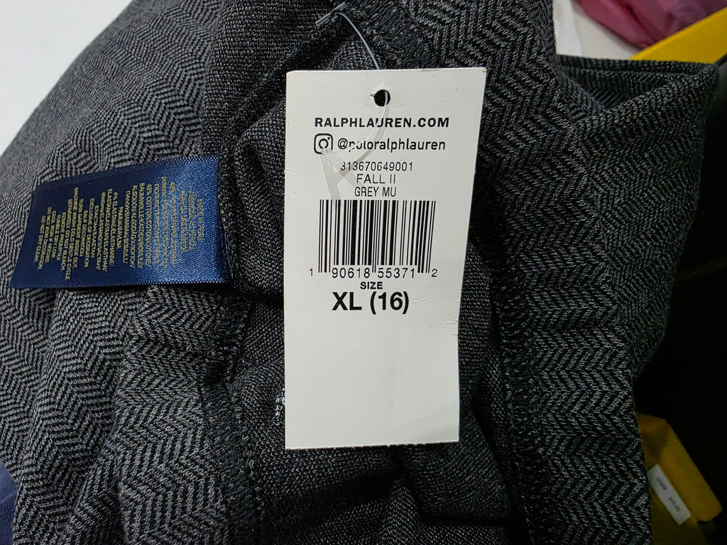 Legging Para Equitación Polo Ralphlauren Xl Adolescente Gris