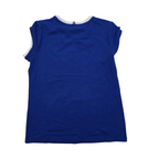 Playera Tommy Hilfiger Sport Chico S Azul Con Blanco