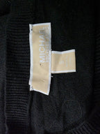 Blusa Michael Kors Chica S Negra Sin Mangas Con Viscose