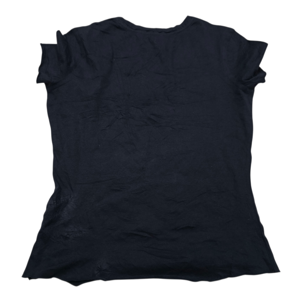 Playera Tommy Hilfiger Chico S Azul Marino Con Brillos