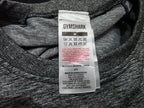 Playera Crop Top Gymshark Mediana M Gris Con Negro