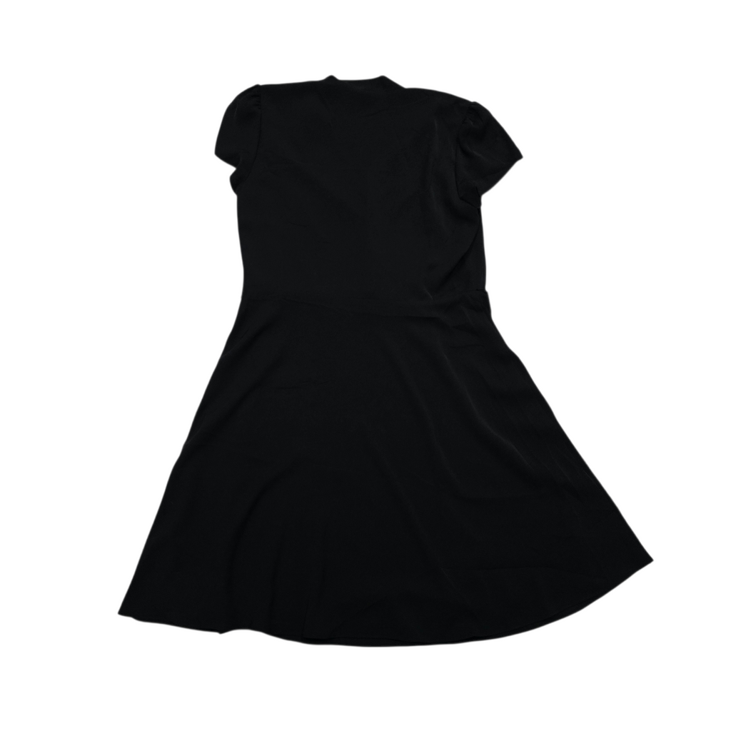 Vestido Negro Lauren Ralph Lauren Mujer Talla12 Con Cinturón