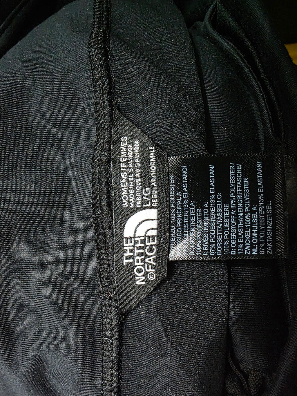 Legging The North Face Grande L Color Negro De Mujer