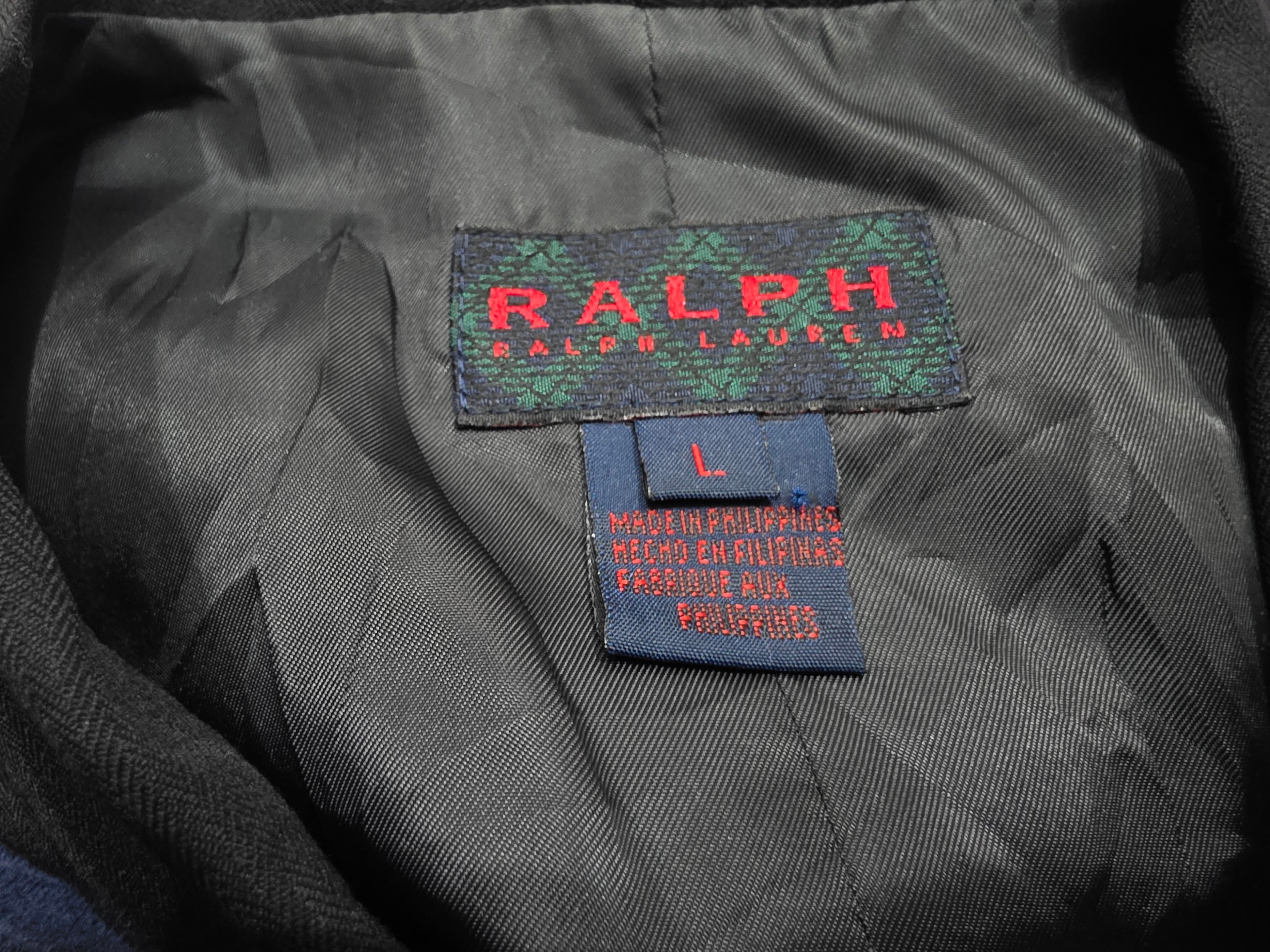 Chaleco Ralph Lauren De Mujer Talla Grande De Lana Negro