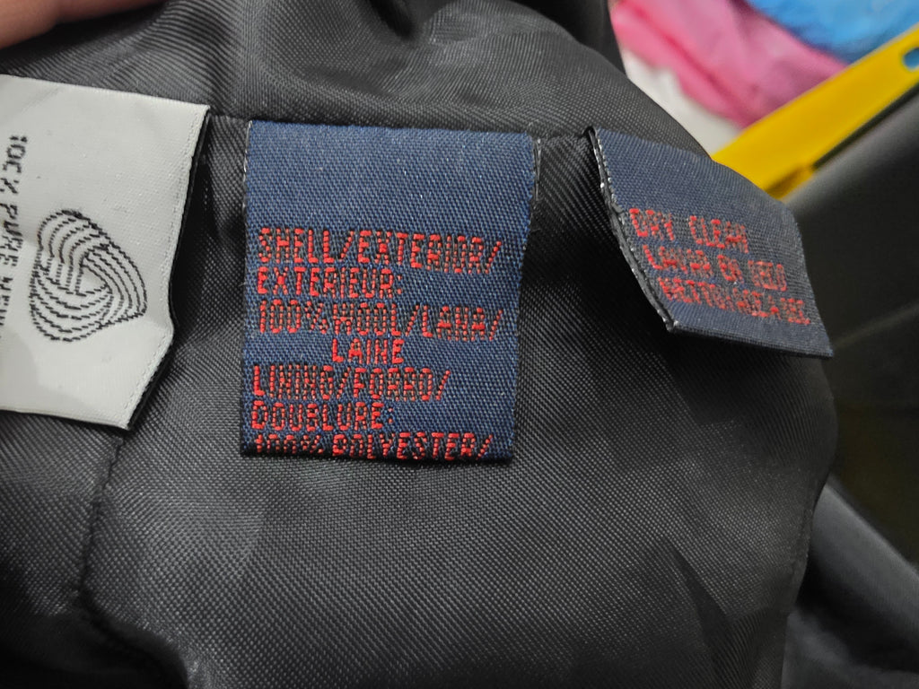 Chaleco Ralph Lauren De Mujer Talla Grande De Lana Negro