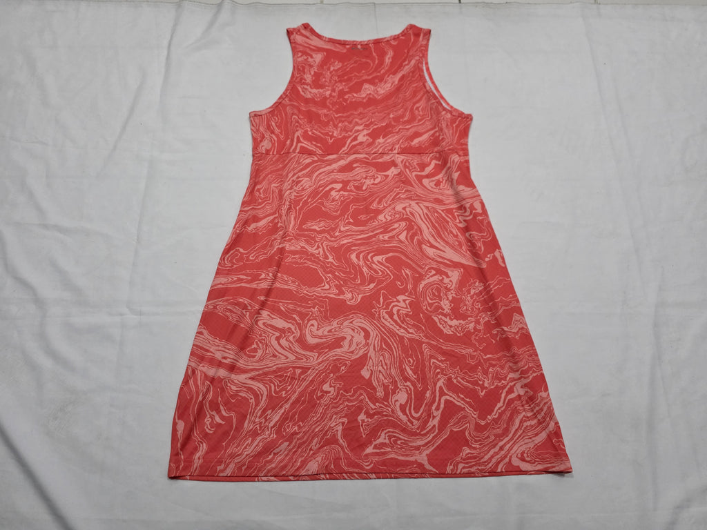 Vestido Columbia Omni Freeze Xgrande Xl Naranja Sin Mangas