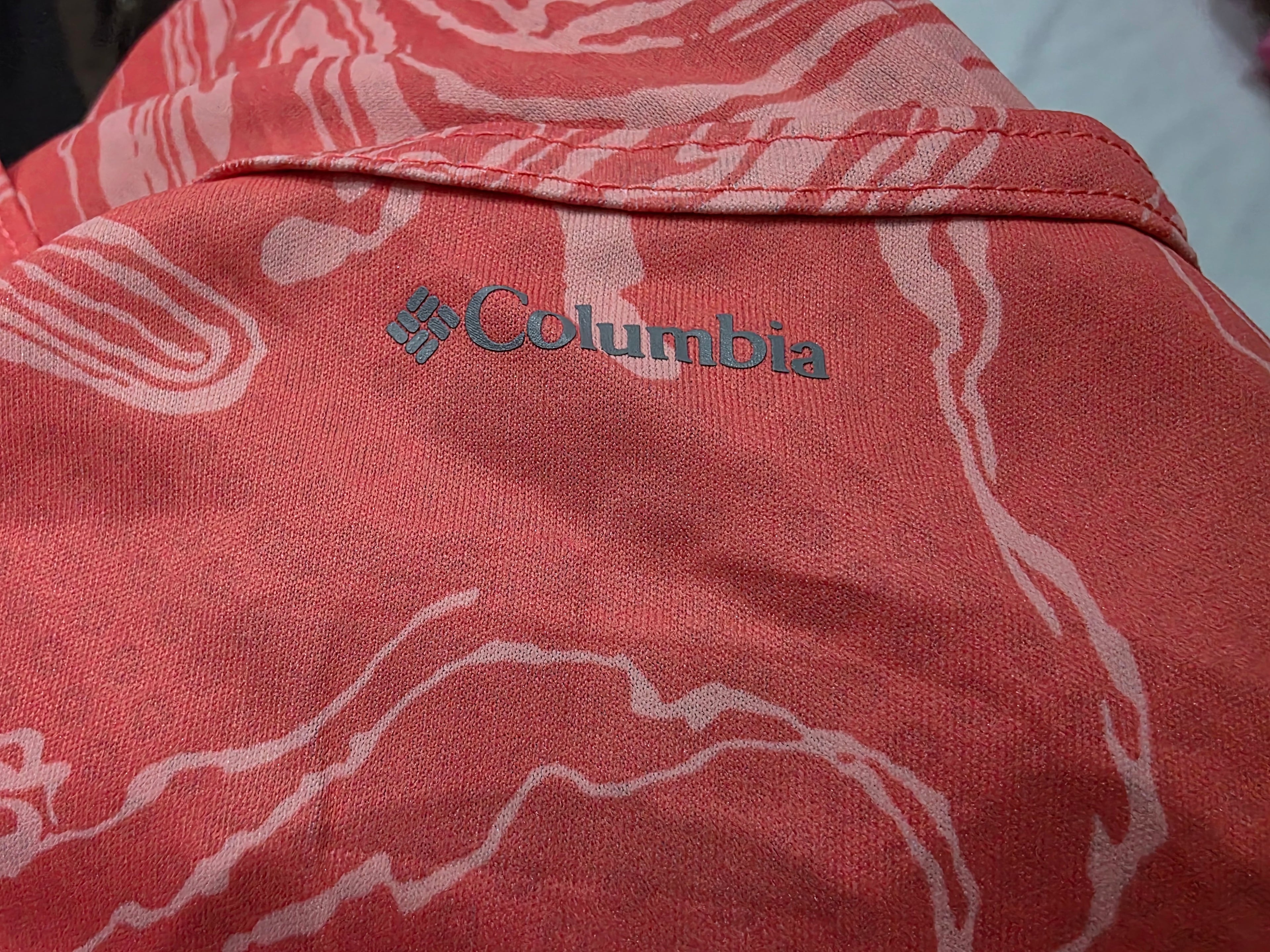 Vestido Columbia Omni Freeze Xgrande Xl Naranja Sin Mangas