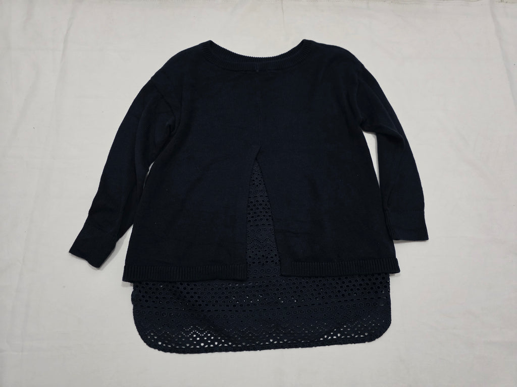 Blusa Armani Exchange Xs Azul Marino Manga Larga De Mujer