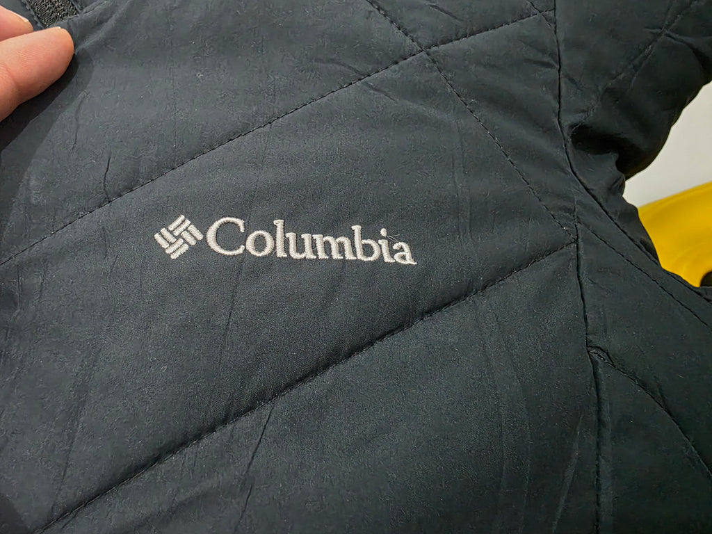 Chamarra Larga Columbia Omniheat Xchica Xs Negro De Mujer