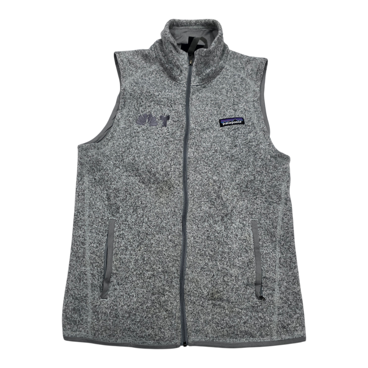 Chaleco Patagonia Fleece Mujer Gris Talla S Outdoor