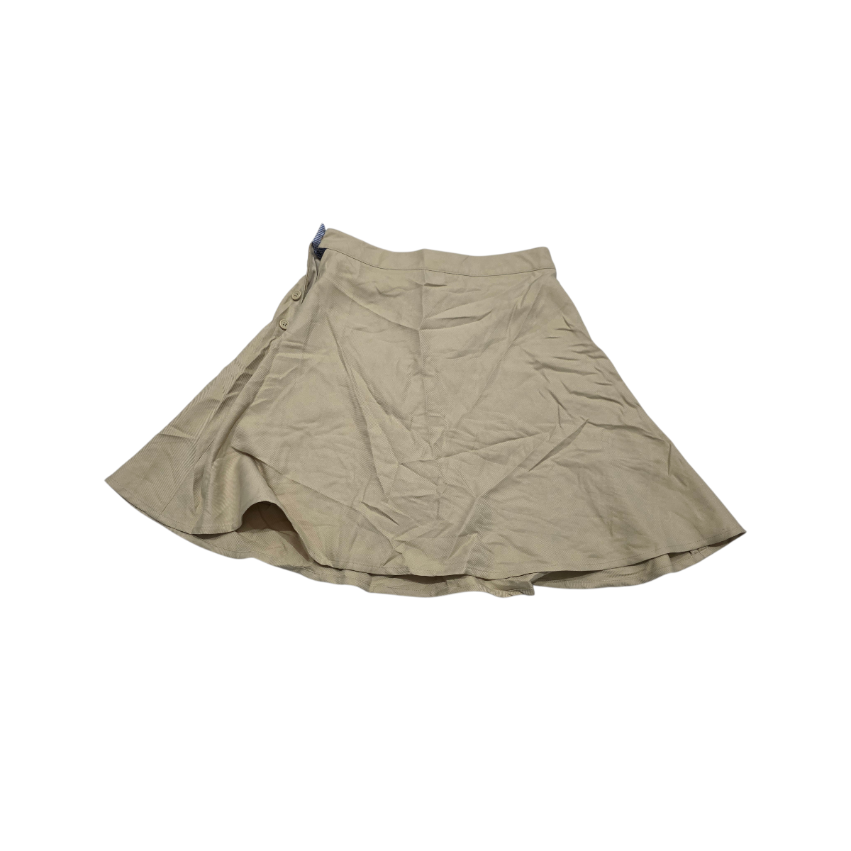 Falda Tommy Hilfiger Cafe Claro De Mujer Talla 4 Regular