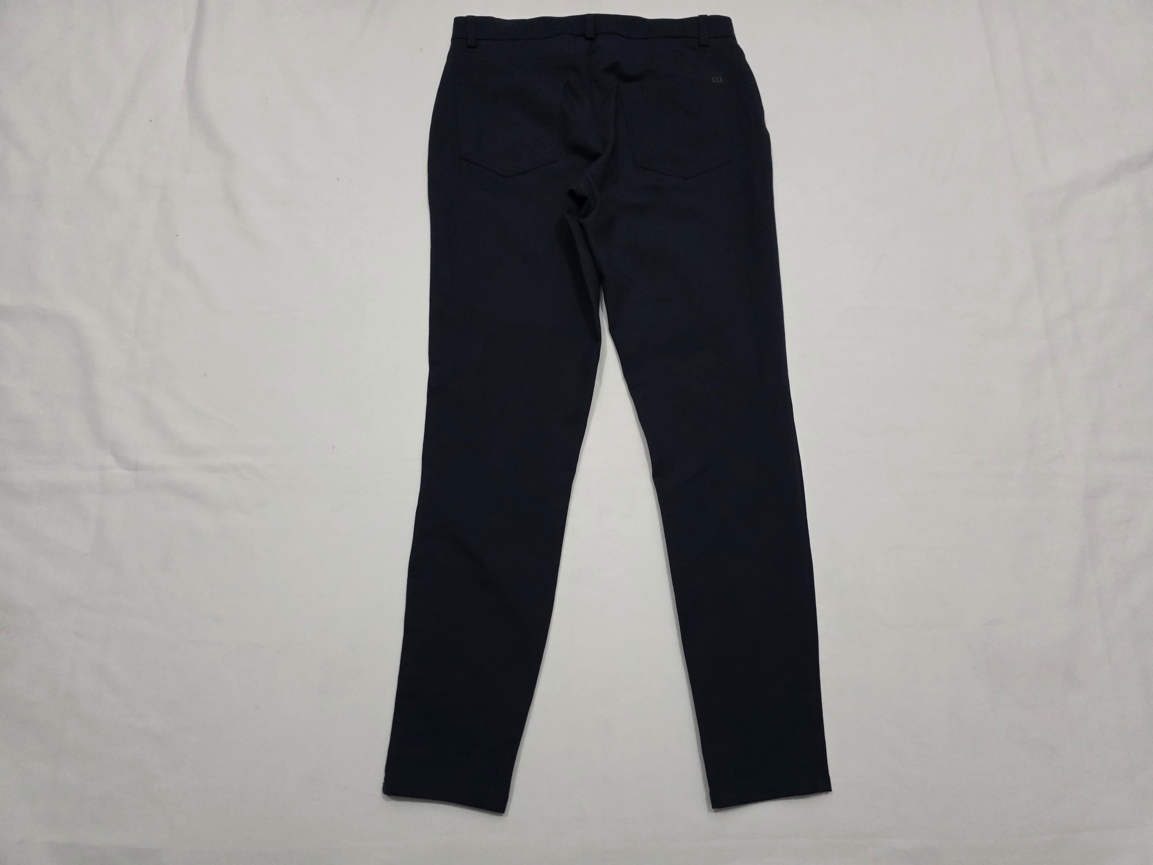Pantalon Tommy Hilfiger Talla 4 Azul Marino De Vestir