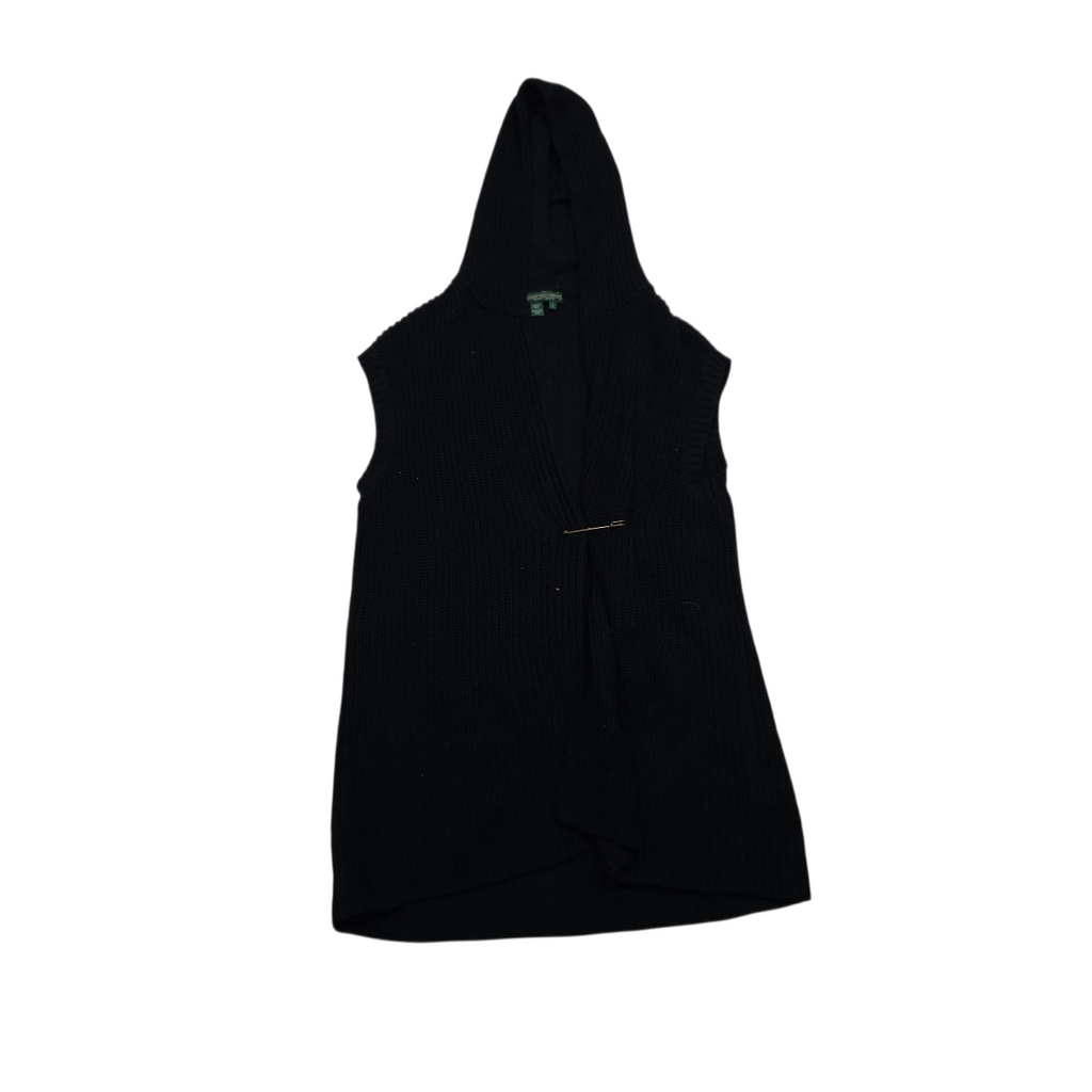 Chaleco Largo Ralph Lauren De Mujer Chico S Color Negro
