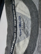 Sudadera Tommy Hilfiger De Mujer Chico S Gris Claro