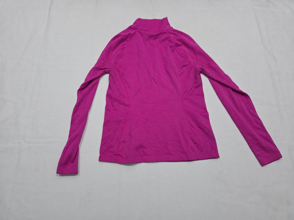 Chamarra Ligera The North Face Chico S Medio Cierre Fucsia