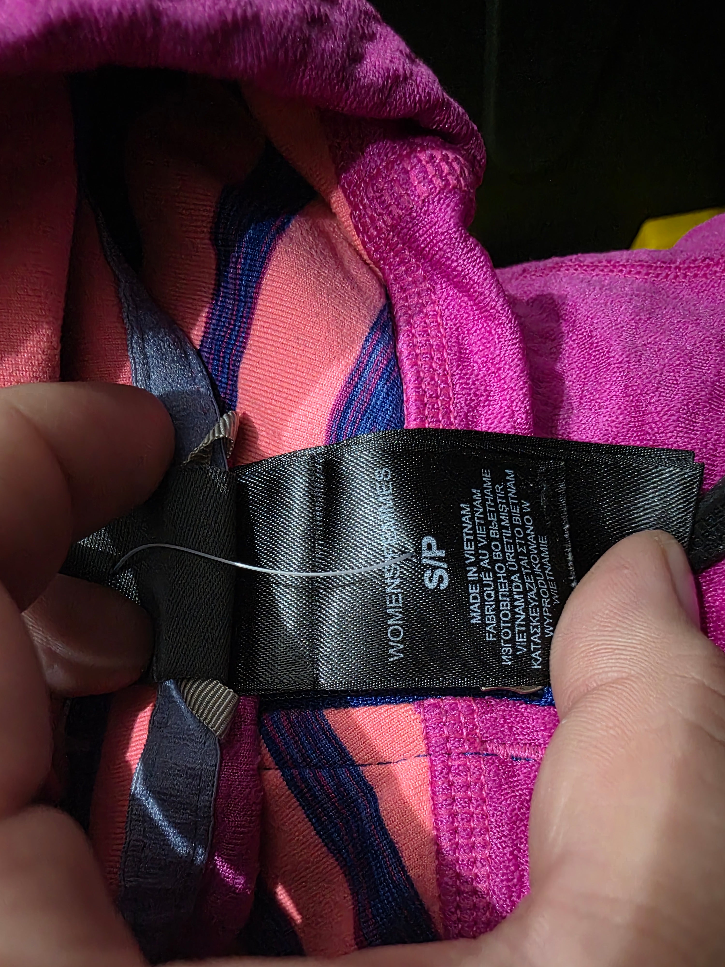 Chamarra Ligera The North Face Chico S Medio Cierre Fucsia