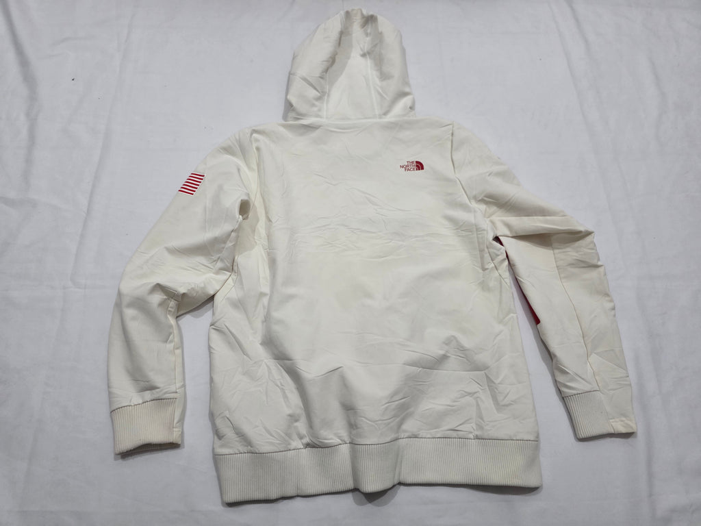 Hoodie The North Face Mujer Blanca Talla L Fleece Original