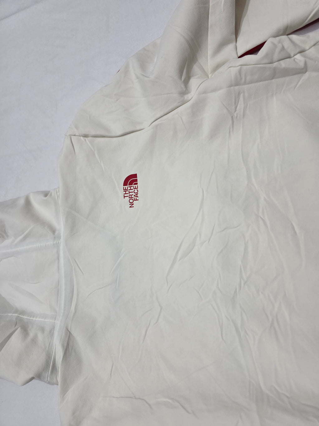 Hoodie The North Face Mujer Blanca Talla L Fleece Original