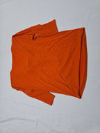Blusa Michael Kors Grande L Naranja Manga 3/4